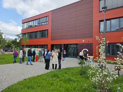 Feierliche MEB-Eröffnung an der Schule am Gartenfeld