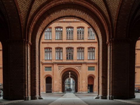 Hof des Roten Rathauses