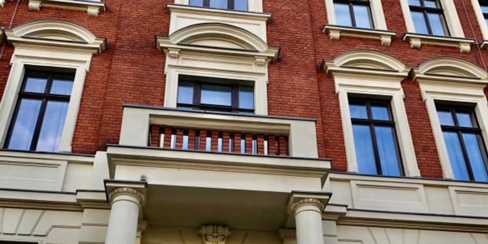 Eingang der Aufnahmeeinrichtung Eschenallee