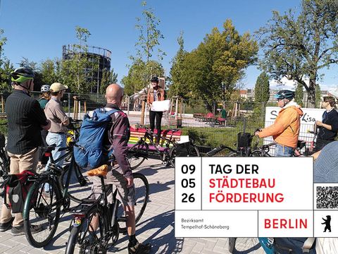 Einladung zur Fahrradtour im Rahmen des Städtebaufördertags