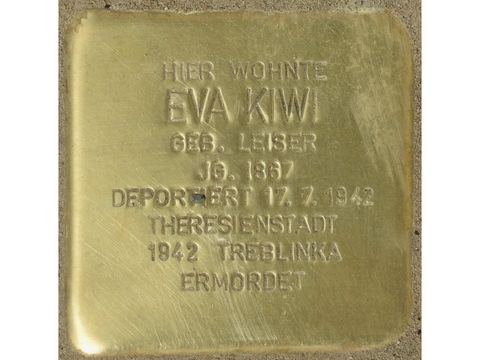 Stolperstein Eva Kiwi