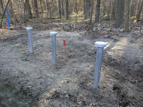 Grundwassermessstellengruppe im Bereich des Grünauer Forstes