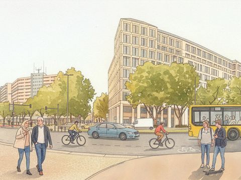 So könnte der Spittelmarkt aussehen (Zwischenstand)