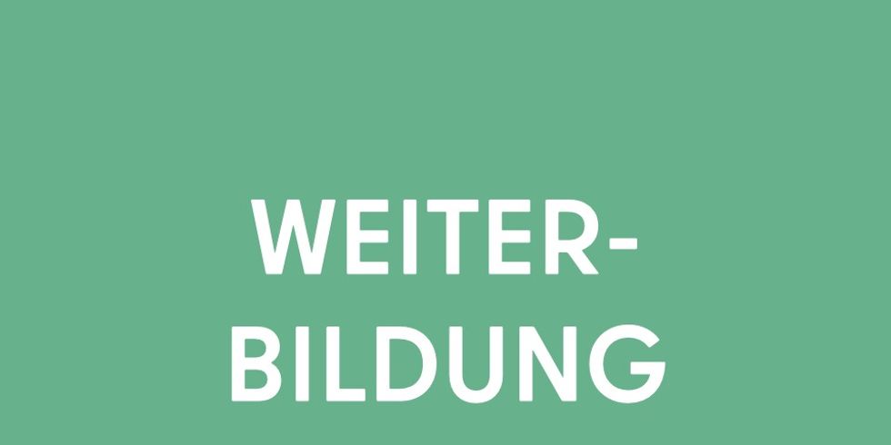 Hintergrundbild - Weiterbildung, mittelgrün