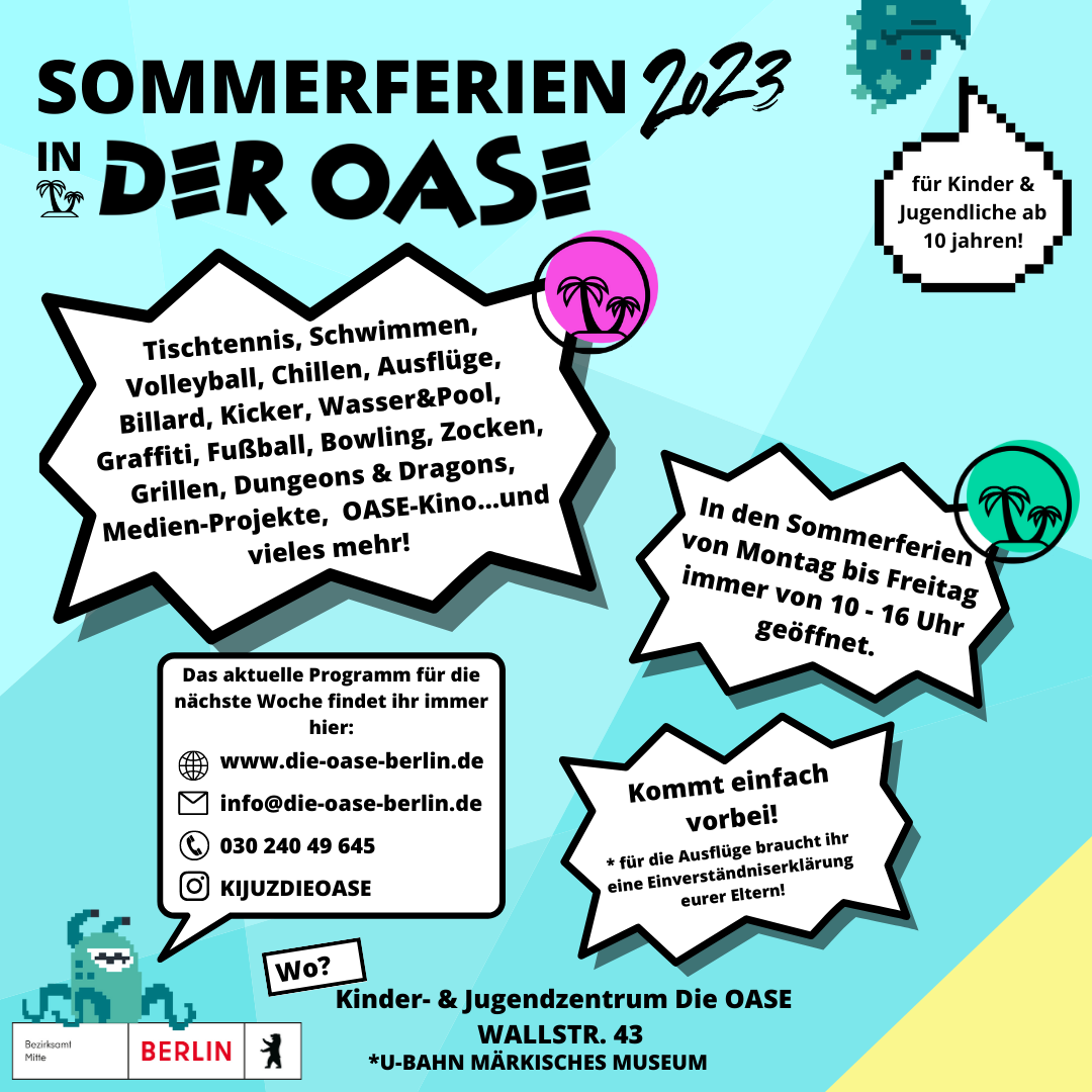 OASE-Sommerferien - 2