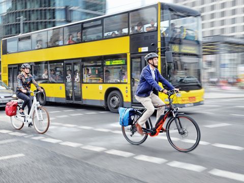 Unterwegs mit EBikes in Berlin