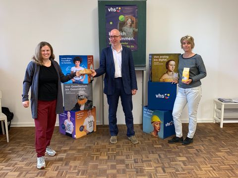 Einweihung des neuen Volkshochschulstandorts in der Bergmannstraße