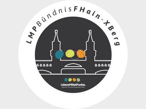 Logo des Lebensmittelpunktenetzwerkes Friedrichshain-Kreuzberg