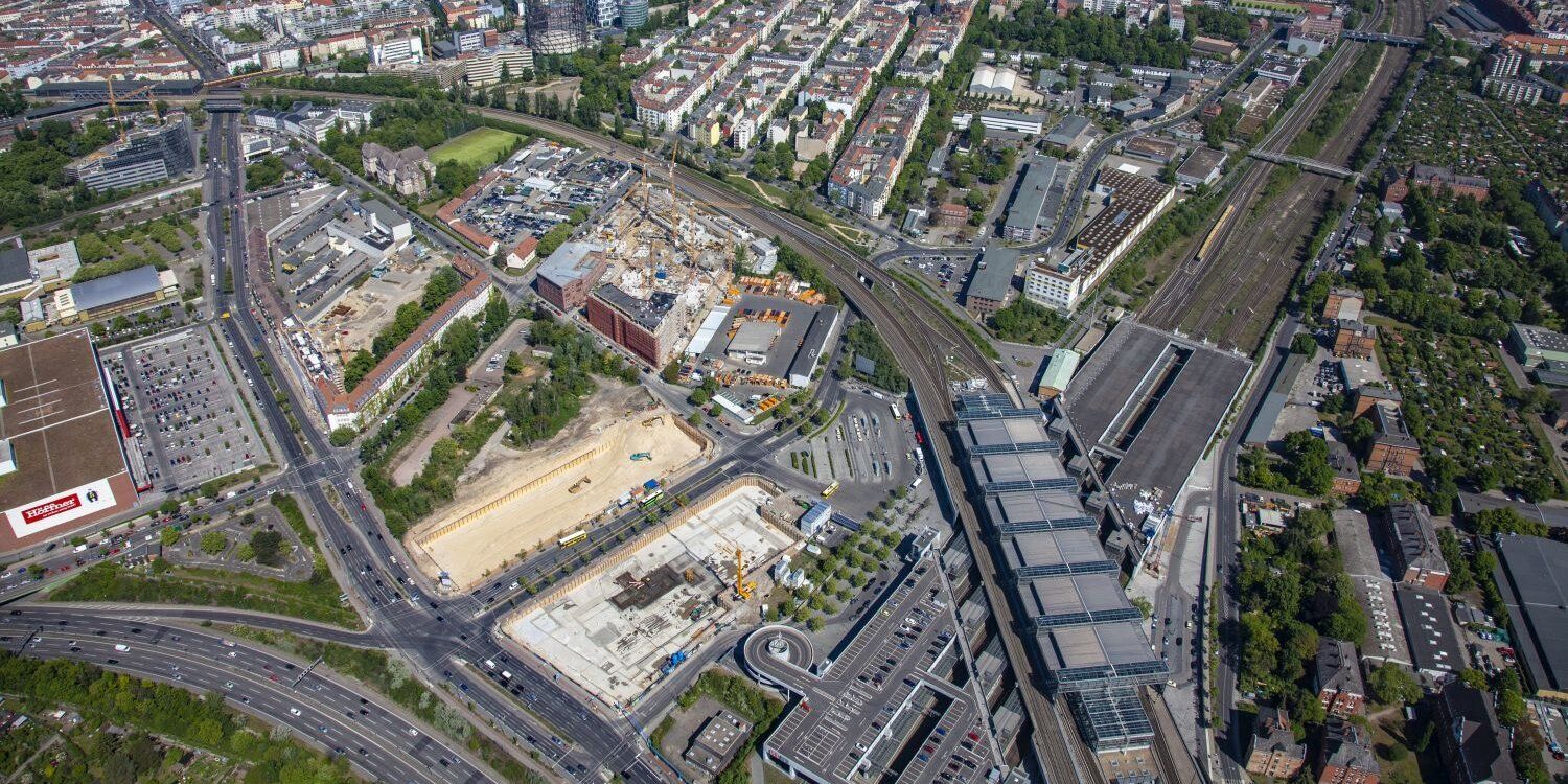 Luftbild Stadtquartier Schöneberger Linse