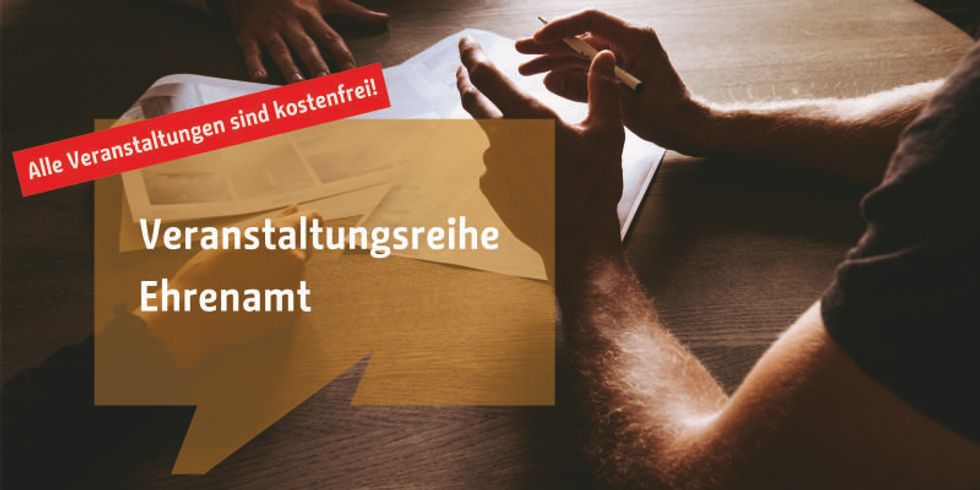 Veranstaltungsreihe Ehrenamt - Verträge