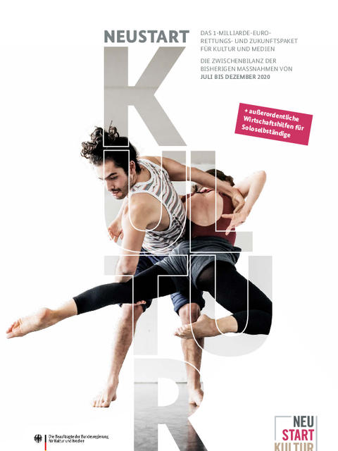 Broschüre Neustart Kultur