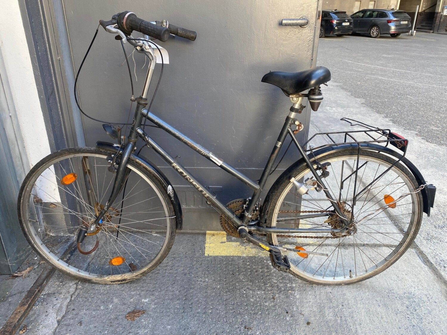 Schwarzes Daemnfahrrad