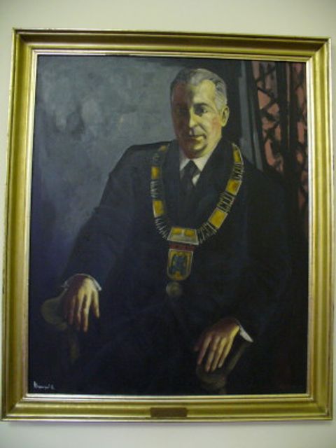 Günter Spruch (SPD), 1964 - 1971, Portrait von Horst Strempel