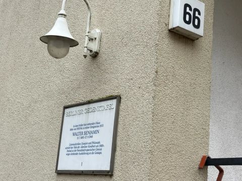 276. Kiezspaziergang: Walter Benjamin