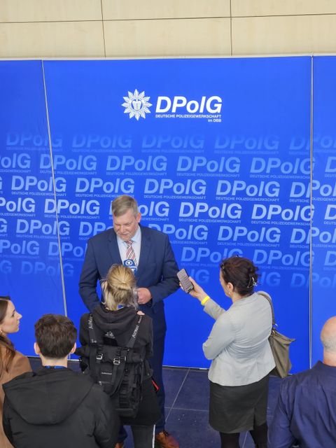 Heiko Teggatz, Bundesvorsitzender der Deutschen Polizeigewerkschaft
