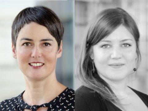 Claudia Männel und Gesa Schaadt