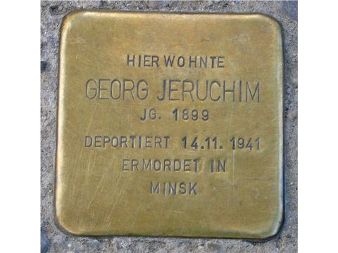 Stolperstein Georg Jeruchim