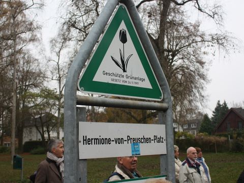 Der Hermione-von-Preuschen-Platz