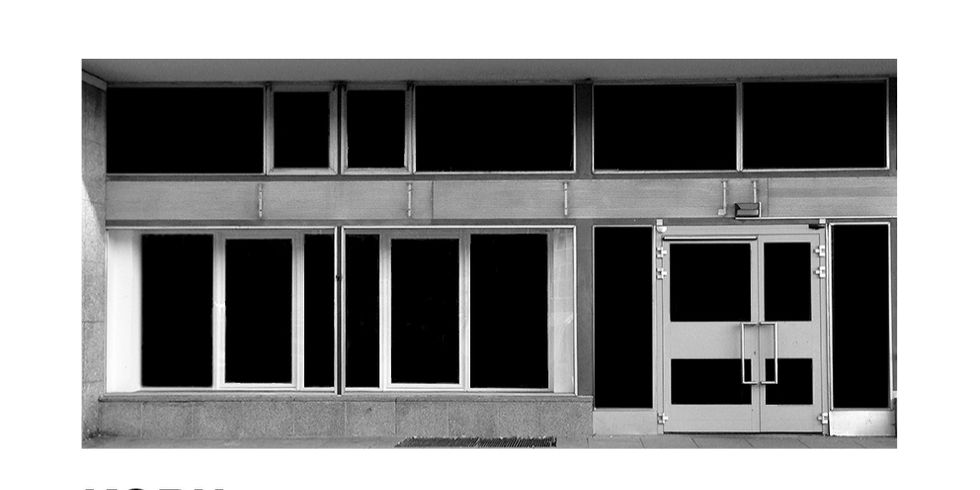Kunstraum-Schaufenster Heinrich Böll-Bibliothek leer