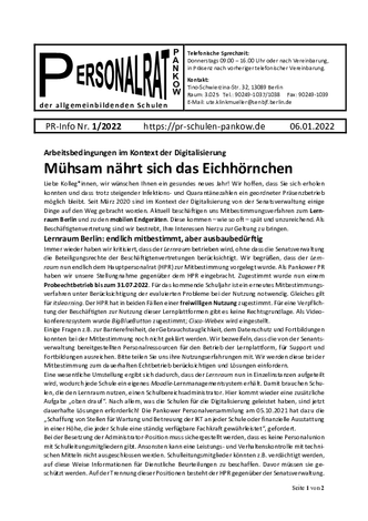 01/2022: Arbeitsbedingungen im Kontext der Digitalisierung – Lernraum Berlin und mobile Endgeräte