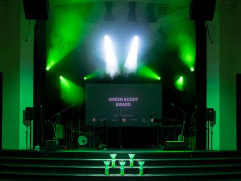 Bühne vom Green Buddy Award