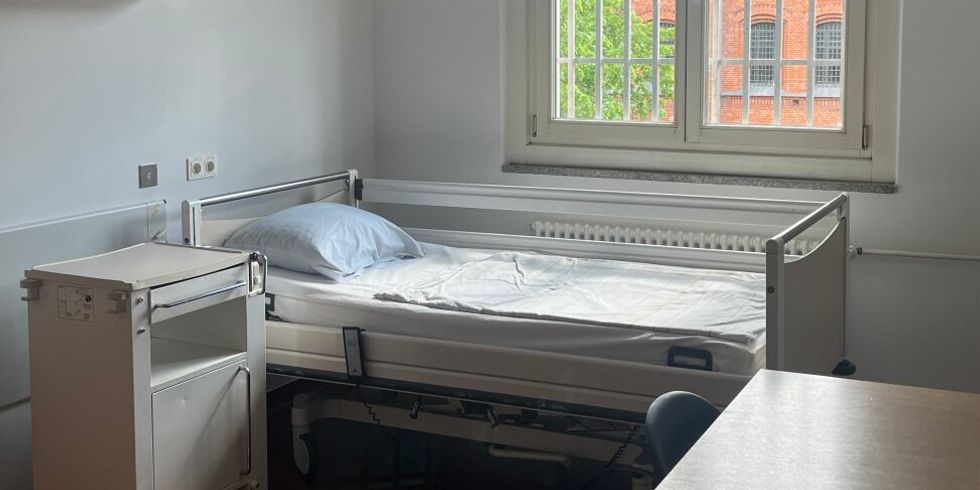 Krankenzimmer im JVK