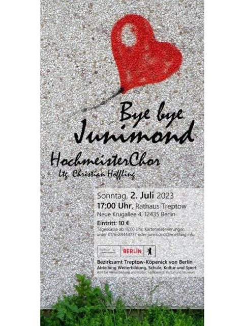 "Bye Bye Junimond" Konzert