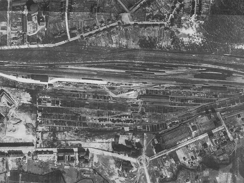 Luftbild von 1929