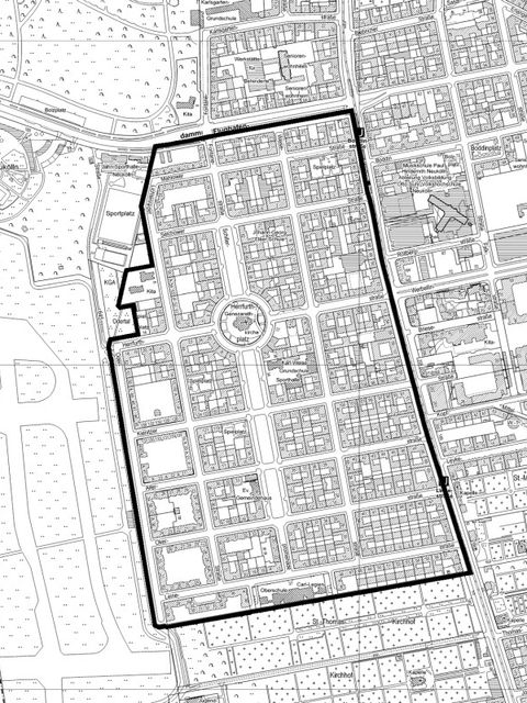 Übersichtskarte des Gebietes