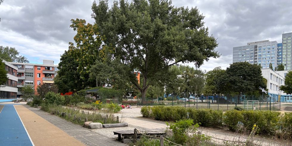 Bespiel Versickerungsfläche