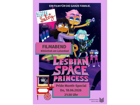 Filmplakat zum Film Lesbian Space Princess