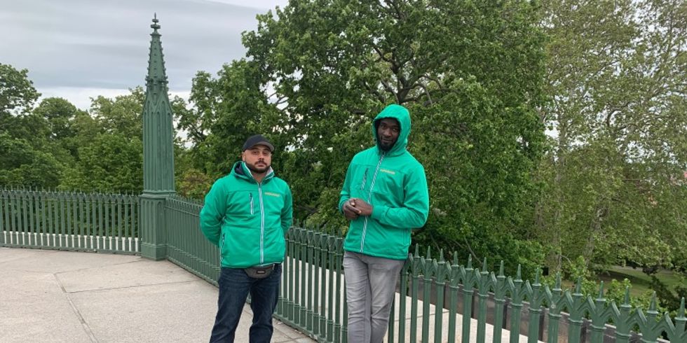 Park- und Kiezläufer in der Bergmannstraße