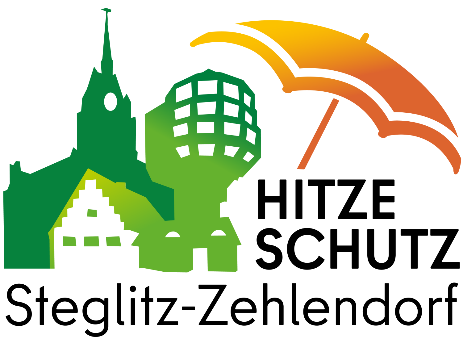 Hitzeschutz-Logo Berlin Steglitz-Zehlendorf