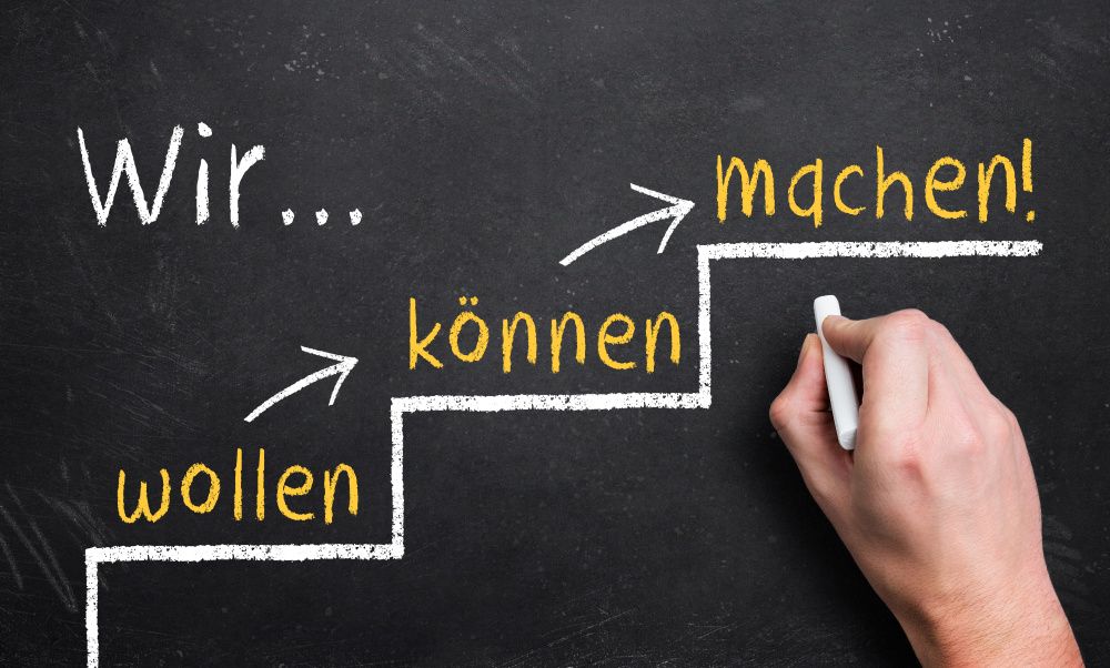 Zeichnung: Wir wollen, können, machen!