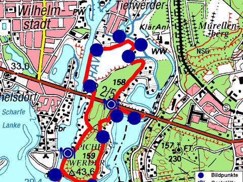 Wanderkarte (Bild: Berliner Forsten)