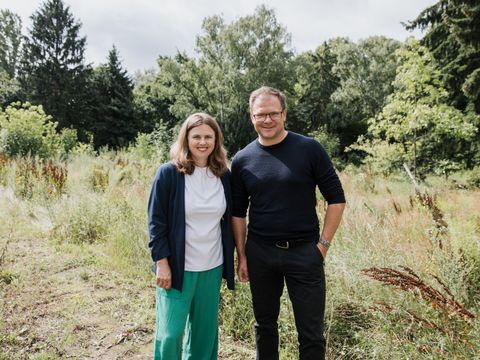 Clara Herrmann und Carsten Schneider