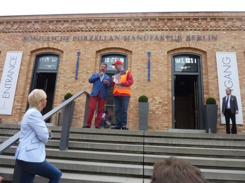 Jörg Woltmann und Reinhard Naumann, 13.9.2014, Foto: KHMM