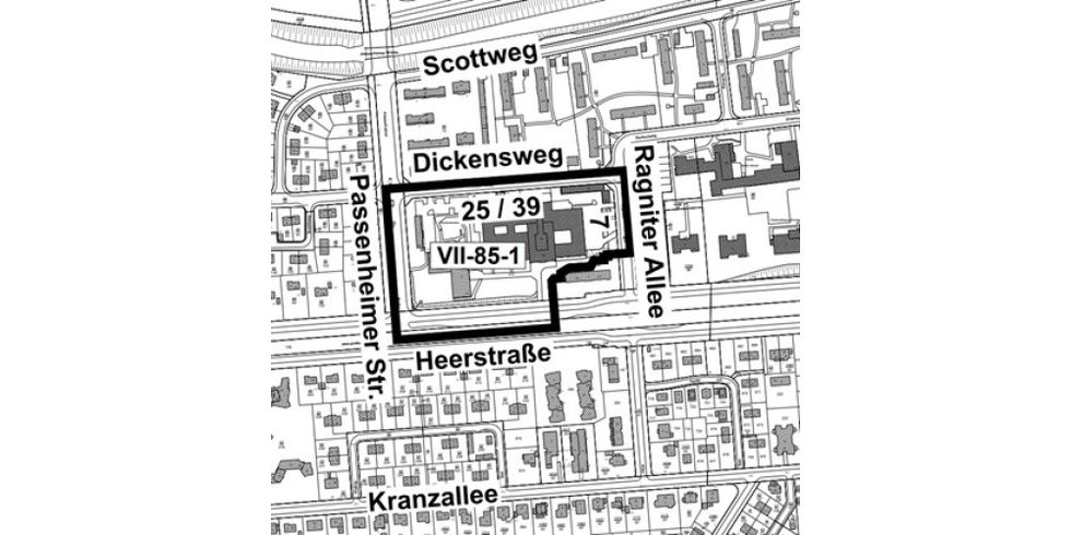 Karte von Berlin 1:5000 (K5 SW-Ausgabe) – Bearbeitung BA Charlottenburg-Wilmersdorf