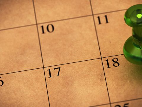 Kalender mit Termin