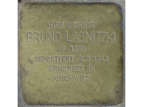 Stolperstein Bruno Lasnitzki
