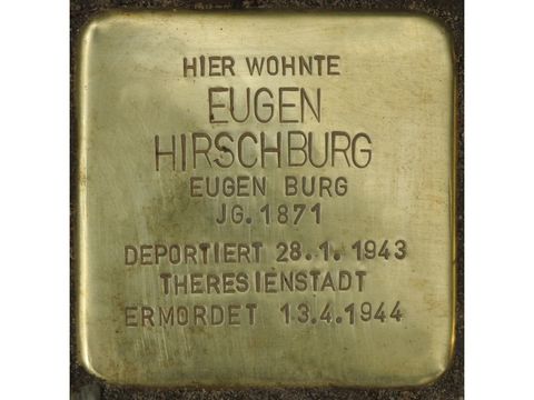 Albrecht-Achilles-Str. 5- Eugen Hirschburg
