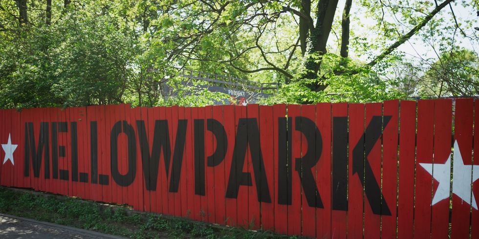 Eingang des Mellowparks