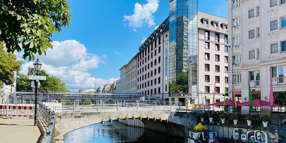 Roßstraßenbrücke Juli 2020