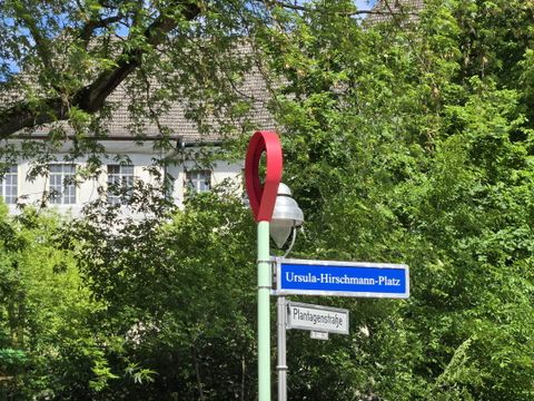 Benennungsfeier Ursula-Hirschmann-Platz