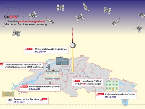 SAPOS® – Satelliten&shy;positionierungsdienst