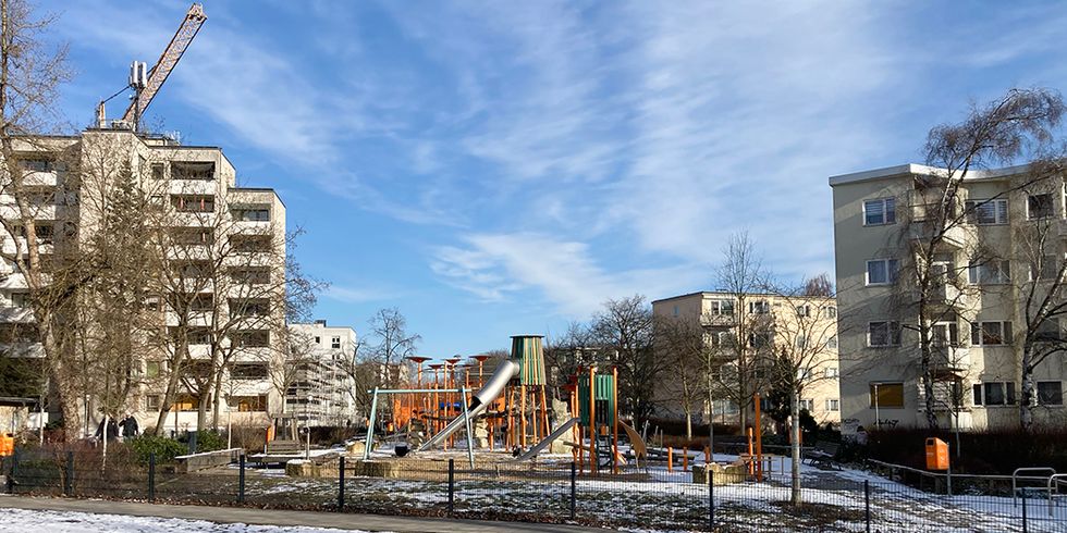 Frühlingsahnen am Grünzug Halemweg