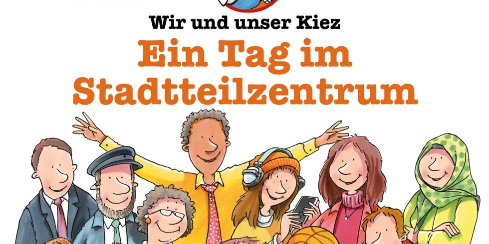 Coverbild des Heftes Lesemaus - Ein Tag im Stadtteilzentrum