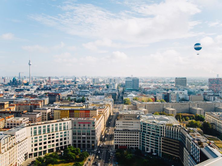 Blick auf Berlin