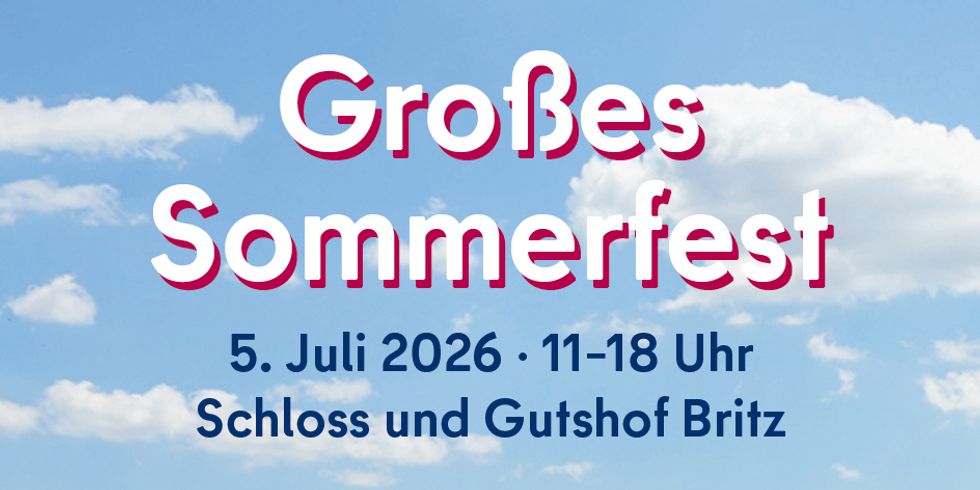 Grafik Sommerfest 2026 - Artikel