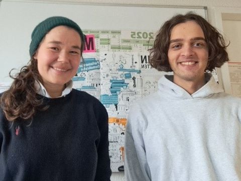 Portrait M. Ellinghaus und G. Schleyer